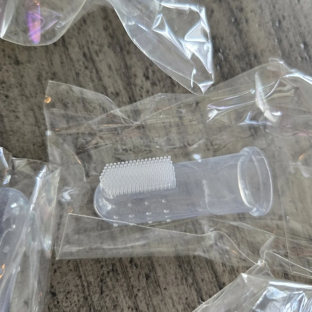 Finger Toothbrush For Babies 10 Pack (Sealed)